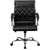Flash Furniture Mid-Back Designer Black Leather Executive Swivel Office Chair With Chrome Base | Office Chairs | Modishstore-2