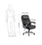 Flash Furniture GO-1850-1-LEA-GG Hercules Series Black Leather Executive Swivel Office Chair with Arms | Office Chairs | Modishstore-5