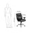 Flash Furniture GO-2073-LEA-GG Hercules Series Black Leather Swivel Task Chair with Adjustable Arms | Office Chairs | Modishstore-5