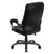 Flash Furniture GO-724H-BK-LEA-GG High Back Black Leather Overstuffed Executive Swivel Office Chair | Office Chairs | Modishstore-3