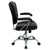 Flash Furniture GO-930-BK-GG Mid-Back Black Leather Swivel Task Chair | Office Chairs | Modishstore-4