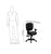 Flash Furniture Mid-Back Black Leather Multi-Functional Ergonomic Swivel Task Chair With Height Adjustable Arms | Office Chairs | Modishstore-5