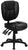 Flash Furniture Mid-Back Black Leather Multi-Functional Ergonomic Swivel Task Chair | Office Chairs | Modishstore
