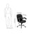 Flash Furniture GO-931H-MID-BK-GG Mid-Back Black Leather Swivel Task Chair with Arms | Office Chairs | Modishstore-5