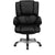 Flash Furniture GO-958-BK-GG High Back Black Leather Overstuffed Executive Swivel Office Chair | Office Chairs | Modishstore-2