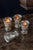 Vagabond Vintage Pedestal Candle Holder in Silver Finish - Set of 6 | Modishstore | Candle Holders
