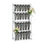 Galvanized 24-Bucket Floral Display Stand by Napa Home & Garden | Modishstore | DF222