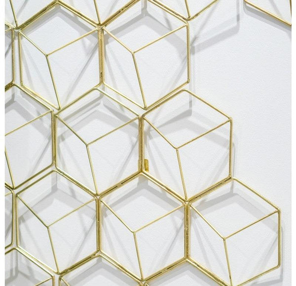 Gold Leaf Design Group Hex-Grid Wall Art - Set of 2 | Wall Decor | Modishstore-2