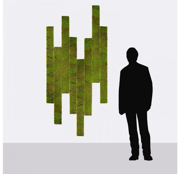 Green Wall, 'New Moss', Strip by Gold Leaf Design Group | Green Wall | Modishstore-3