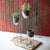 Kalalou Set Of 3 Grey And White Planters On Wire Bases | Modishstore | Planters, Troughs & Cachepots