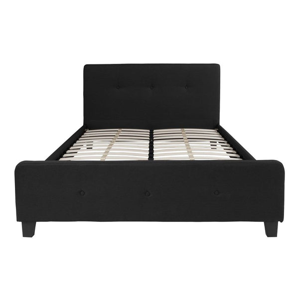 Flash Furniture Tribeca Queen Size Tufted Upholstered Platform Bed | Beds | Modishstore-10