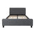 Flash Furniture Tribeca Queen Size Tufted Upholstered Platform Bed | Beds | Modishstore-12