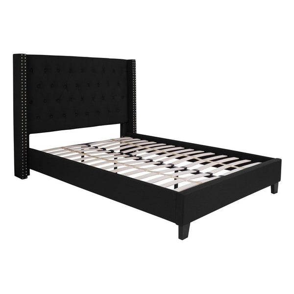 Flash Furniture Riverdale Full Size Tufted Upholstered Platform Bed | Beds | Modishstore-3