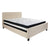 Flash Furniture Tribeca Queen Size Tufted Upholstered Platform Bed with Pocket Spring Mattress | Beds | Modishstore-2