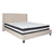 Flash Furniture Riverdale King Size Tufted Upholstered Platform Bed with Pocket Spring Mattress | Beds | Modishstore-2