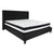 Flash Furniture Riverdale King Size Tufted Upholstered Platform Bed with Pocket Spring Mattress | Beds | Modishstore-7