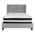 Flash Furniture Riverdale Full Size Tufted Upholstered Platform Bed with Pocket Spring Mattress | Beds | Modishstore-10
