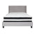 Flash Furniture Riverdale Queen Size Tufted Upholstered Platform Bed with Pocket Spring Mattress | Beds | Modishstore-10
