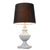 A&B Home Jasper Table Lamp With Black Shade