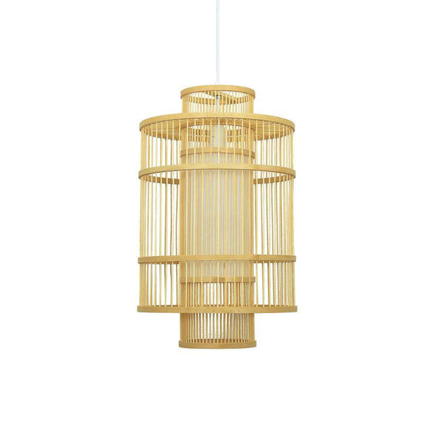 Bamboo Cage Modern Pendant Lamp-6