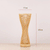 Bamboo Wicker Rattan Spire Vase Table Lamp by Artisan Living-5