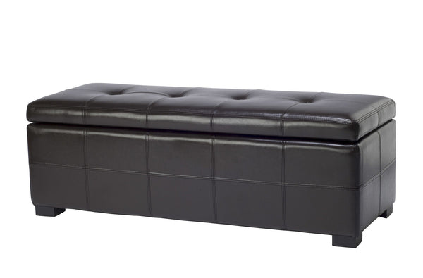 Safavieh Maiden Tufted Storage Bench Lg | Ottomans |  Modishstore  - 2