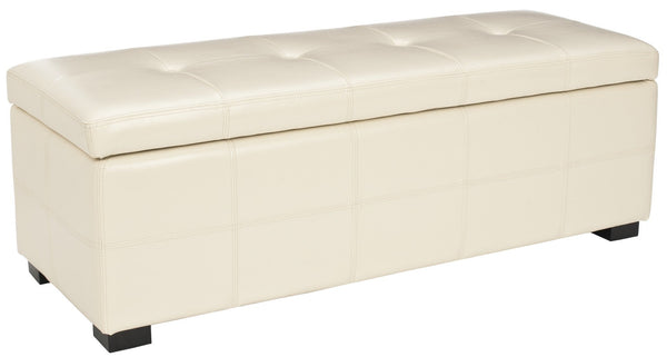 Safavieh Maiden Tufted Storage Bench Lg | Ottomans |  Modishstore  - 18