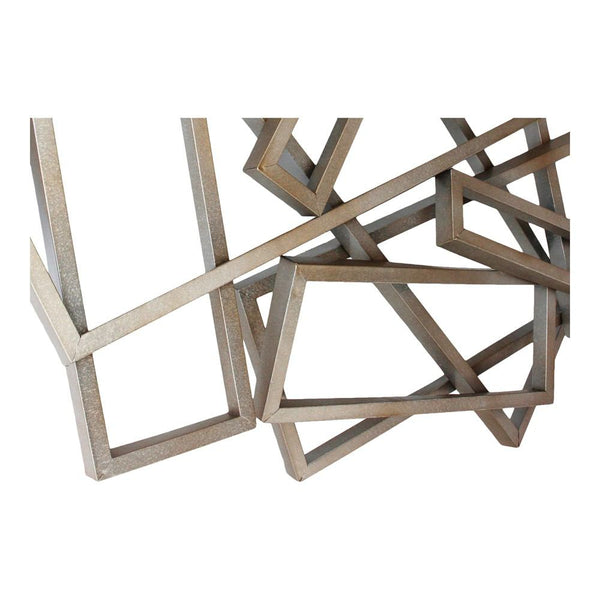 Moe's Home Collection Metal Rectangles Wall Decor | Modishstore | Wall Decor-3