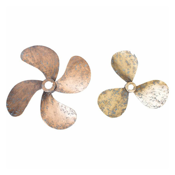 Moe's Home Collection Propellers Wall Decor Set Of 2 | Modishstore | Wall Decor