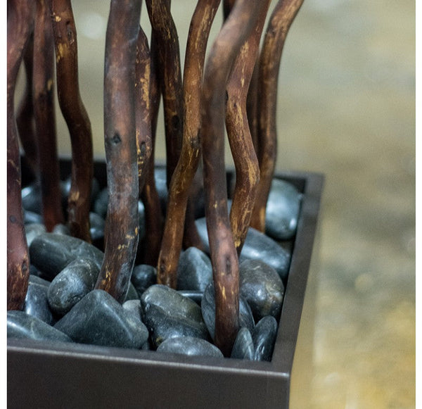 Kuwa in Small Cube Planter by Gold Leaf Design Group | Botanicals | Modishstore-3