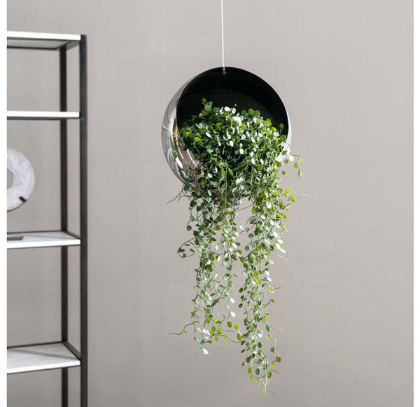 Gold Leaf Design Group Hanging Orb Planter, Angel Vine | Outdoor Decor | Modishstore-2