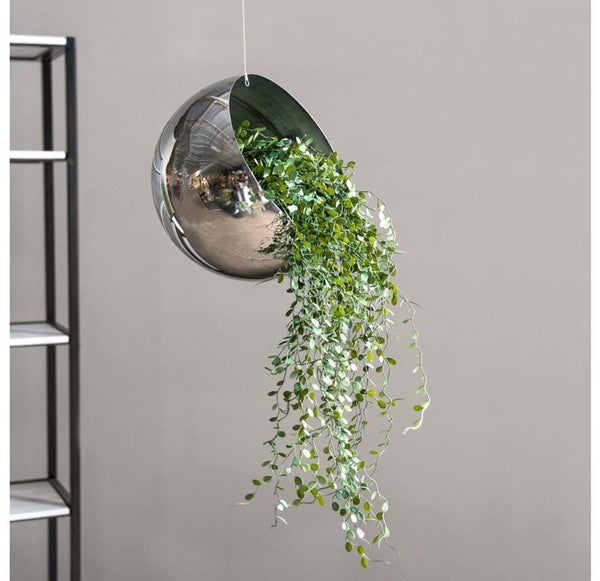 Gold Leaf Design Group Hanging Orb Planter, Angel Vine | Outdoor Decor | Modishstore
