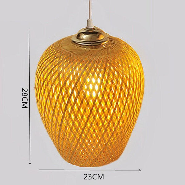 Bamboo Southeast Asia Style Pendant Lights | ModishStore | Pendant Lamps-2