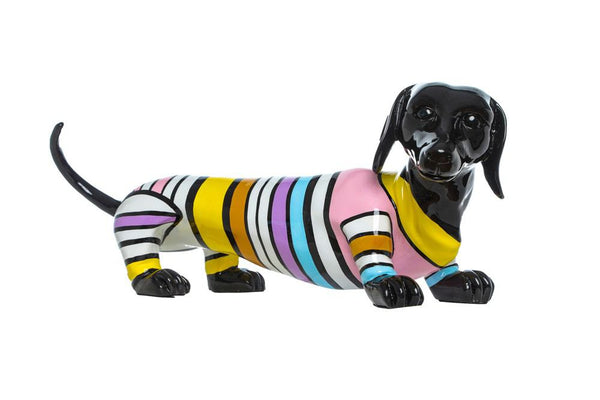 Interior Illusions Plus stripe Dachshund Dog - 19