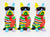 Interior Illusions Plus Stripe Dog with Black Glasses - 14