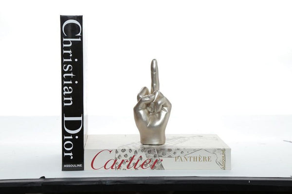 Interior Illusions Plus Silver Middle Finger Tabletop - 9