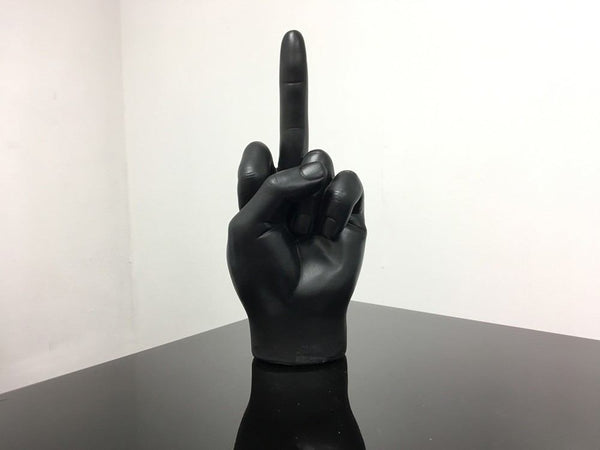Interior Illusions Plus Black Middle Finger Tabletop - 9