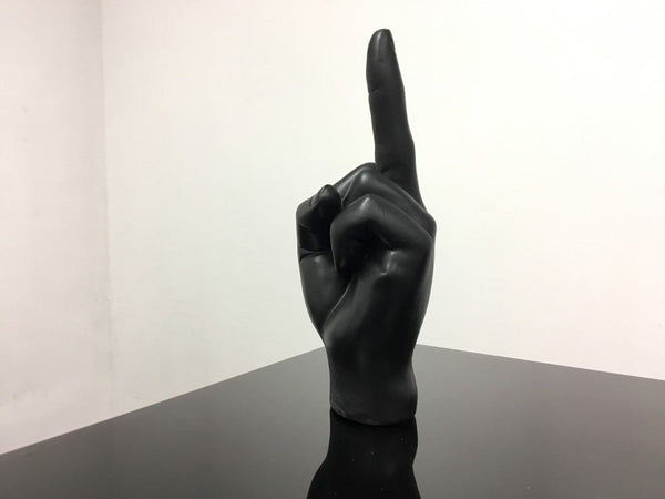 Interior Illusions Plus Black Middle Finger Tabletop - 9