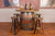 Napa East Wine Barrel Round Top Table Set: Cabinet Base