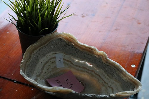 Raw Edge Natural Free Form Onyx Bowl-3