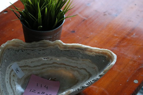 Raw Edge Natural Free Form Onyx Bowl-4