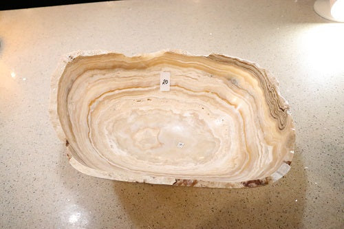 Raw Edge Natural Free Form Onyx Bowl-2
