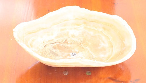 Raw Edge Natural Free Form Onyx Bowl | ModishStore | Decorative Bowls