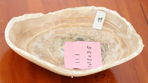 Raw Edge Natural Free Form Onyx Bowl | ModishStore | Decorative Bowls