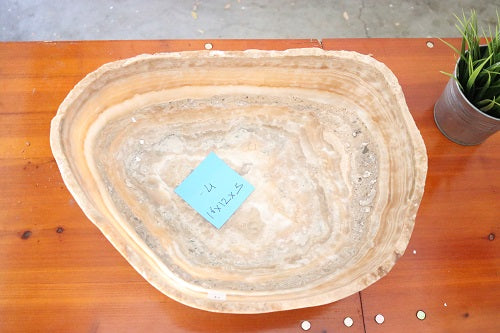 Raw Edge Natural Free Form Onyx Bowl-2