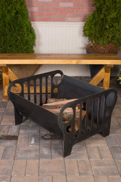 Napa East Flaming Jeep Steel Fire Pit