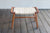 Masaya Wood & Leather Ottoman