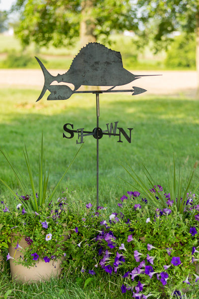 Napa East Sail Fish Weather Vane