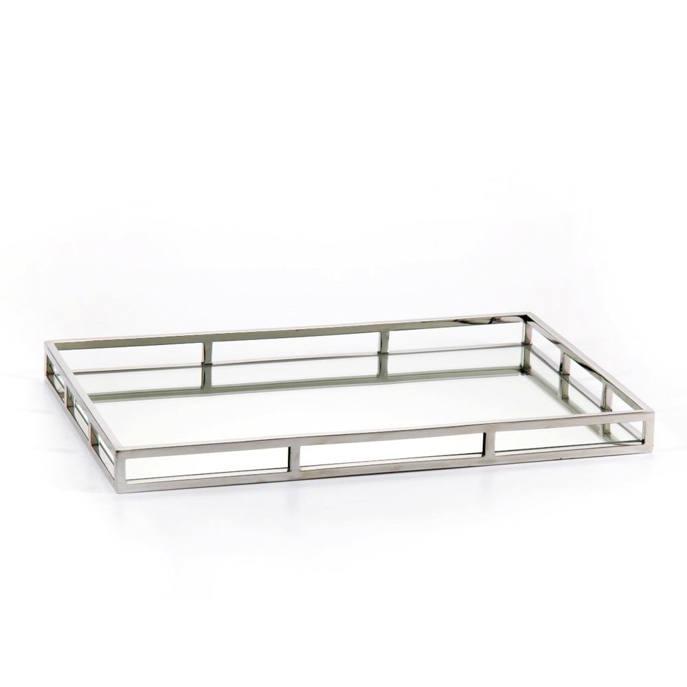Zodax Venturi Rectangular Mirrored Tray | Decorative Trays & Dishes | Modishstore-3