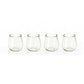 Zodax Garan Hammered Stemless All Purpose Glass - Set of 4 | Drinkware | Modishstore-2